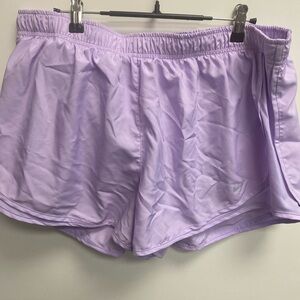 Nike Lavender Athletic Running Shorts
